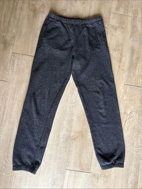 Roots Charcoal Grey Fleece Joggers Size Small